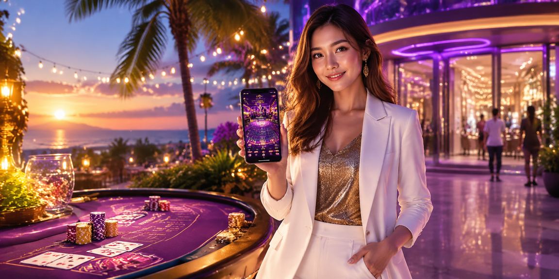Permainan Baccarat gaya Malaysia di Ipoh dengan suasana kasino langsung