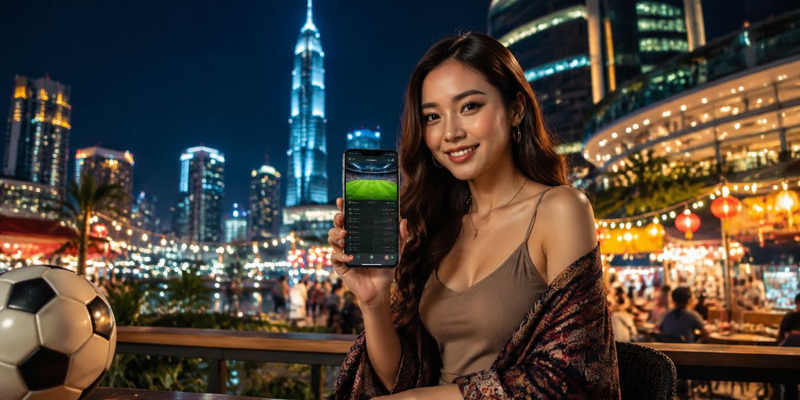 Pengguna Malaysia menikmati hiburan dalam talian termasuk Baccarat di Kuala Lumpur