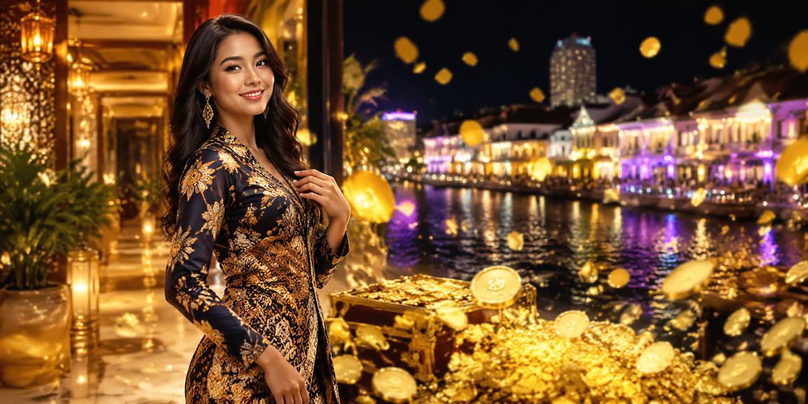 Pengguna berbaju batik di Melaka menikmati permainan kasino dalam talian di platform 1080