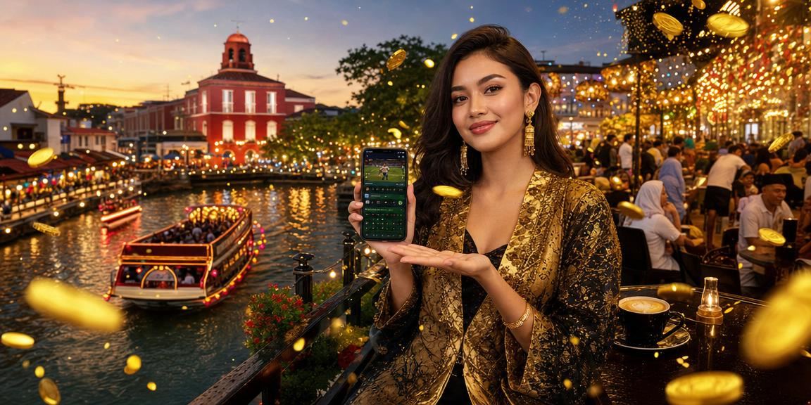 Pengguna Malaysia menikmati pertaruhan sukan dalam talian melalui platform 1080 di Melaka