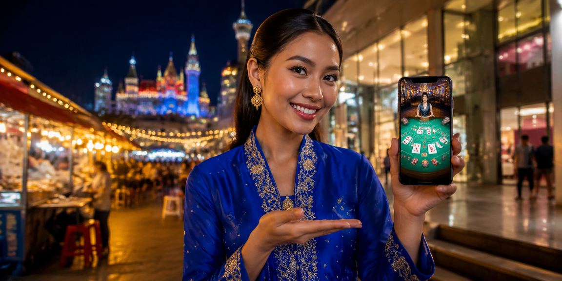 Pemain Malaysia menikmati baccarat di platform 1080