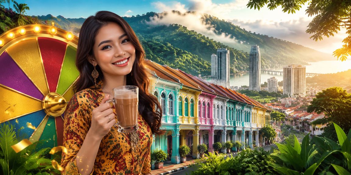 Suasana cabutan bertuah dan permainan kasino gaya Malaysia di Pulau Pinang